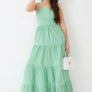 Globus Square Neck Maxi Dress