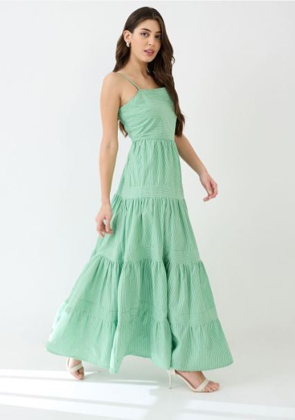 Globus Square Neck Maxi Dress - Image 4