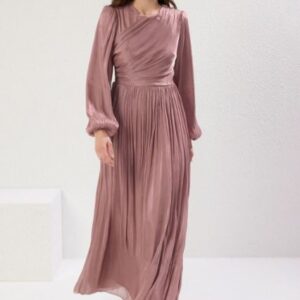 Trendyol Round Neck Maxi Dress